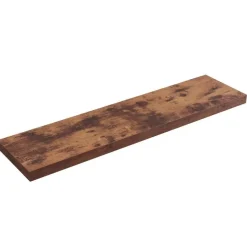 ACAZA Boekenplank van 100 cm lang - industrieel Design - Vintage bruin