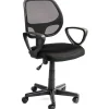 ACAZA Bureaustoel Buritos - Solide, Verstelbaar en Ergonomisch - Zwart