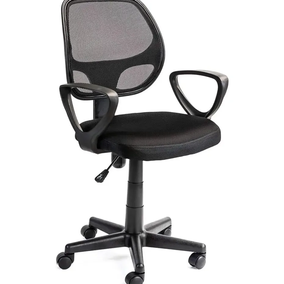 ACAZA Bureaustoel Buritos - Solide, Verstelbaar en Ergonomisch - Zwart