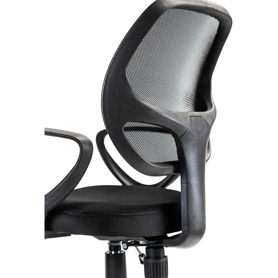 ACAZA Bureaustoel Buritos - Solide, Verstelbaar en Ergonomisch - Zwart