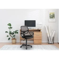 ACAZA Bureaustoel Buritos - Solide, Verstelbaar en Ergonomisch - Zwart