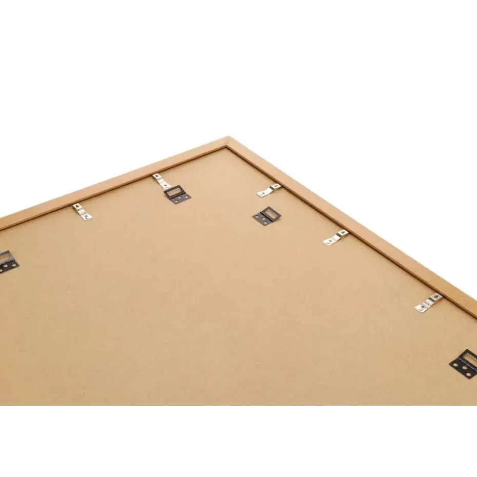 ACAZA Fotokader - Fotolijst van 60x80 cm - Warm Oak - MDF - Plexiglas