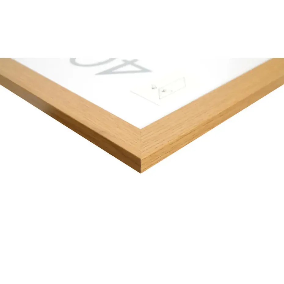 ACAZA Fotokader - Fotolijst in MDF van 40x60 cm - Warm Oak - Plexiglas