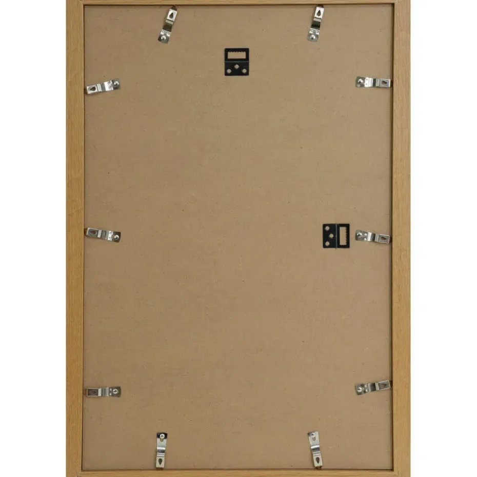 ACAZA Fotokader - Fotolijst in MDF van 40x60 cm - Warm Oak - Plexiglas