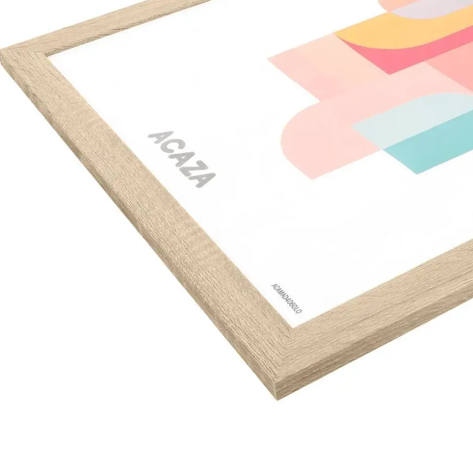 ACAZA Fotokader - Fotolijst - 40x60 cm - MDF hout - Lichte Eik kleur