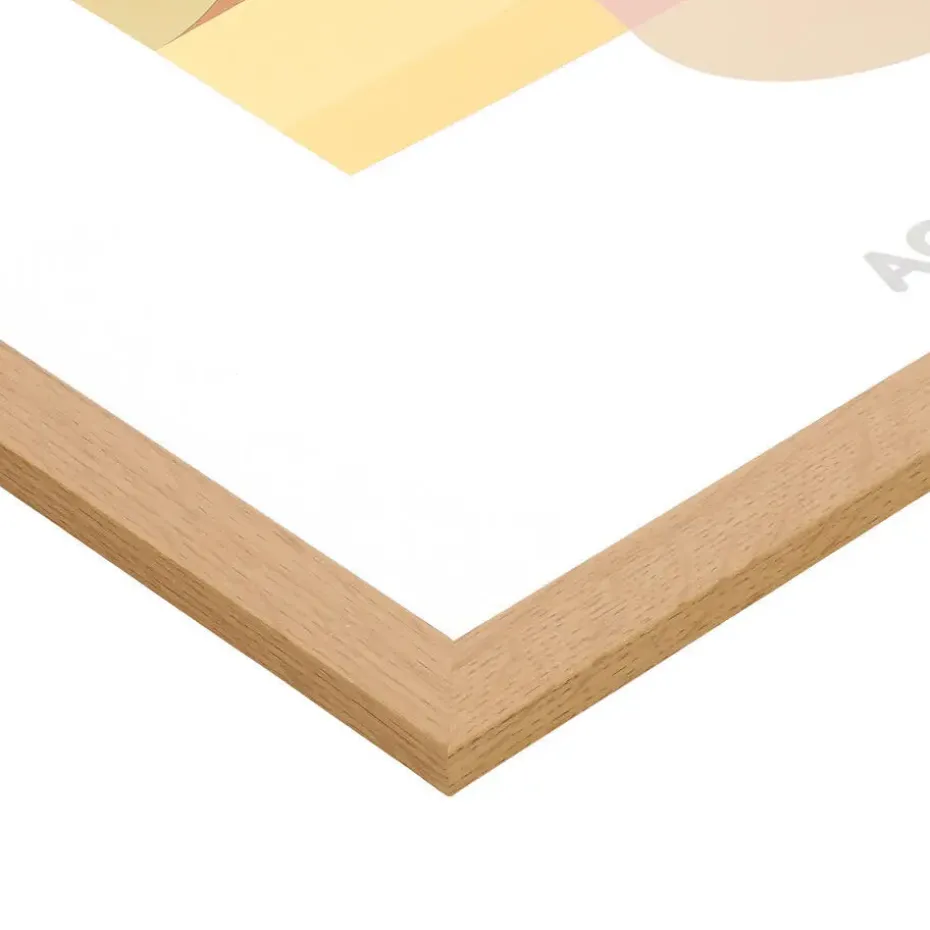 ACAZA Fotokader A1 - 59,4 x 84 cm - Fotolijst - MDF Hout - Madison - Warme Eik