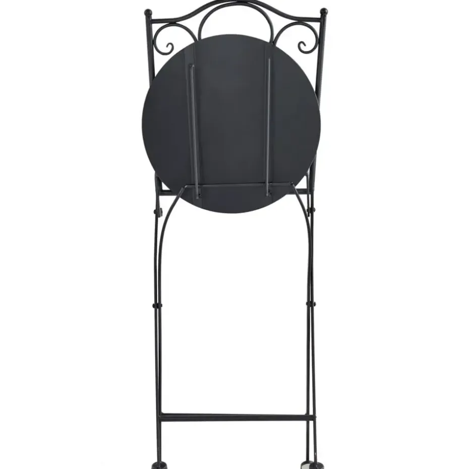 AGGIUS - Bistroset - Zwart - IJzer
