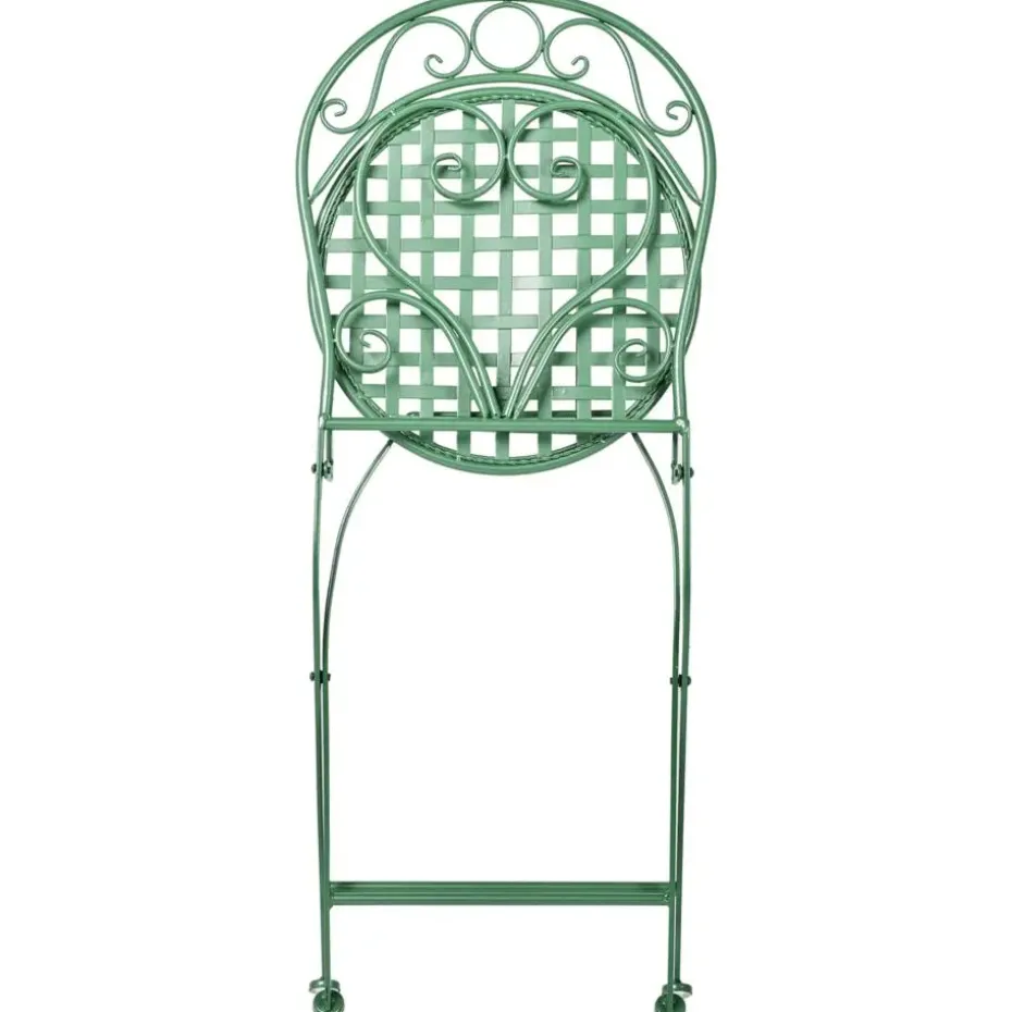 ALBINIA - Bistroset voor 2 - Groen - Metaal