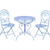 ALBINIA - Bistroset voor 2 - Blauw - Metaal