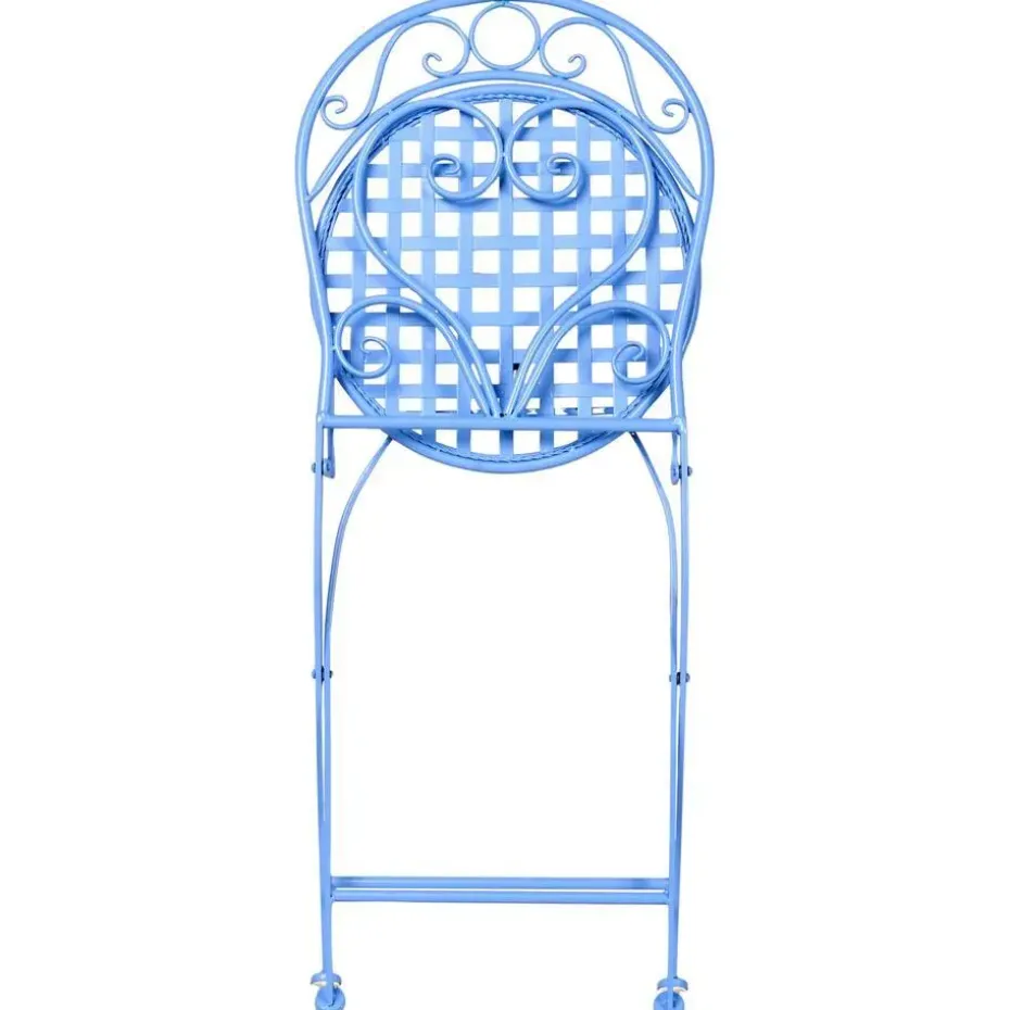 ALBINIA - Bistroset voor 2 - Blauw - Metaal
