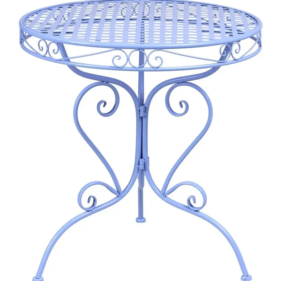ALBINIA - Bistroset voor 2 - Blauw - Metaal