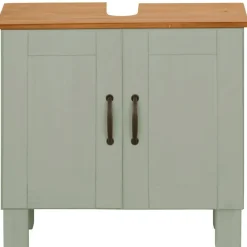 Alby - Wastafelonderkast 60 cm met 2 deuren in groen
