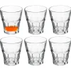 Alessandro Waterglas Casablanco - 180 ml - 6 stuks - 8 x 8,5cm
