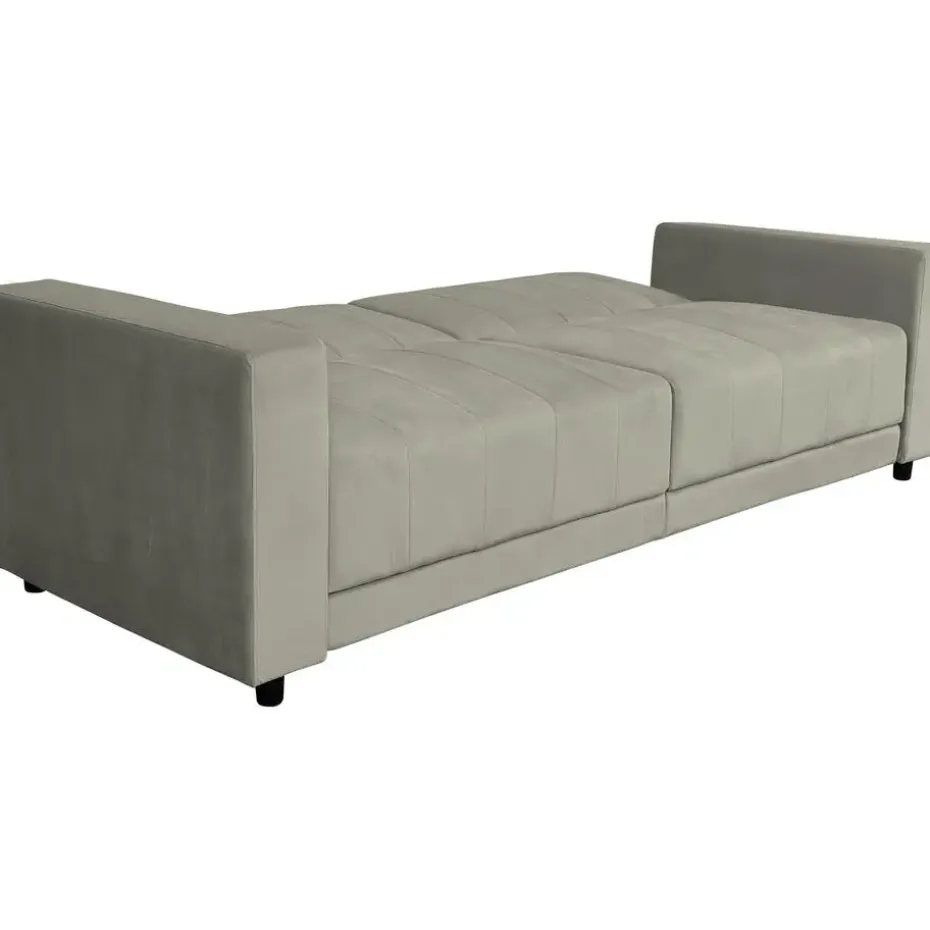 Allie II - Slaapbank 3-zits in taupe fluweel
