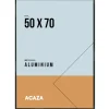 Aluminium Fotokader, Foto lijst voor Foto's met Formaat 50 x 70 cm, Zwarte Rand