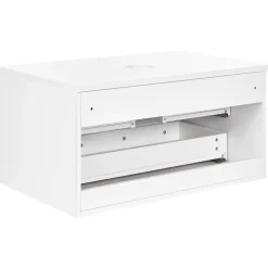 ALZIRA - Badkamermeubel - Wit - 80 x 52 cm - Hout