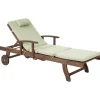 AMANTEA PREMIUM II - Tuinligstoel - Groen - Acaciahout