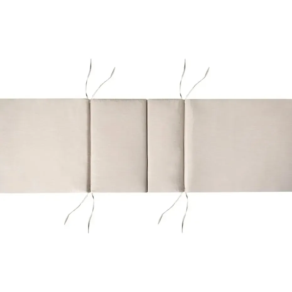 AMANTEA PREMIUM II - Tuinligstoel - Lichtbeige - Acaciahout