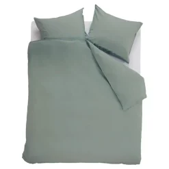 Ambiante Cotton Uni dekbedovertrek - 200x200/220 - Groen