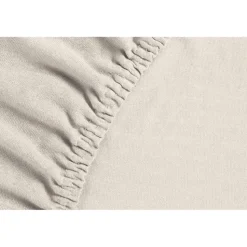 Ambiante Jersey - Hoeslaken - 200x200/210 - Zand
