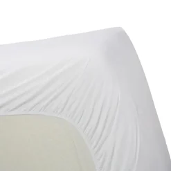 Ambiante Katoen - Topper Hoeslaken - 140x200 - Wit