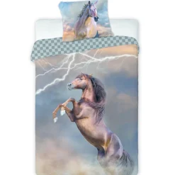 Animal Pictures Dekbedovertrek Lightning - Eenpersoons - 140 x 200 cm - Katoen