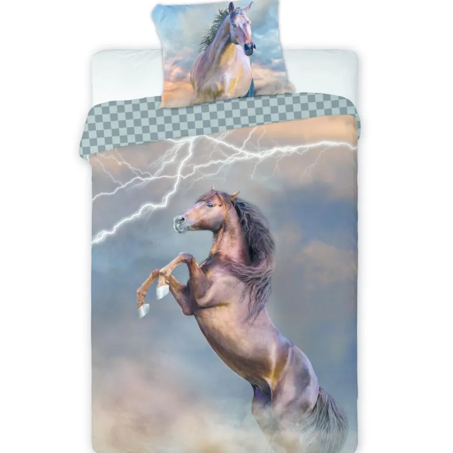 Animal Pictures Dekbedovertrek Lightning - Eenpersoons - 140 x 200 cm - Katoen