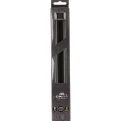 Anna Collection Led dinerkaarsen - 2x st - zwart - 24 cm - 3D lont