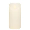 Anna's Collection Led stompkaars - wit - H15 x D7,5 cm
