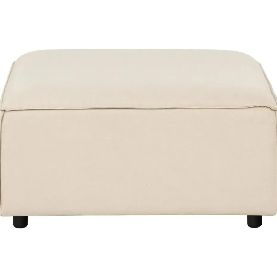 ARDAL - Ottomaan - Beige - Polyester