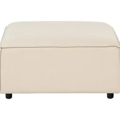 ARDAL - Ottomaan - Beige - Polyester
