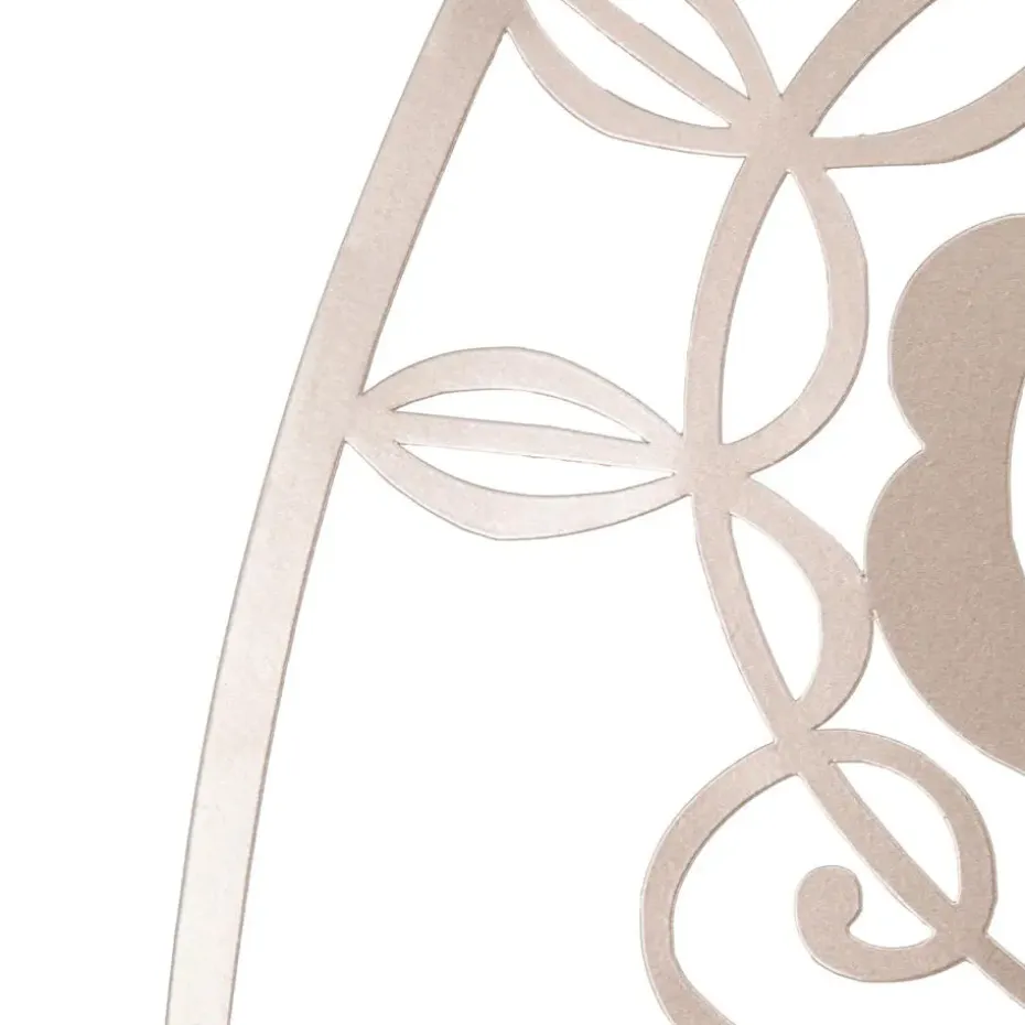 Art for the Home - Metal Art - Luxe mandala roségoud D80cm