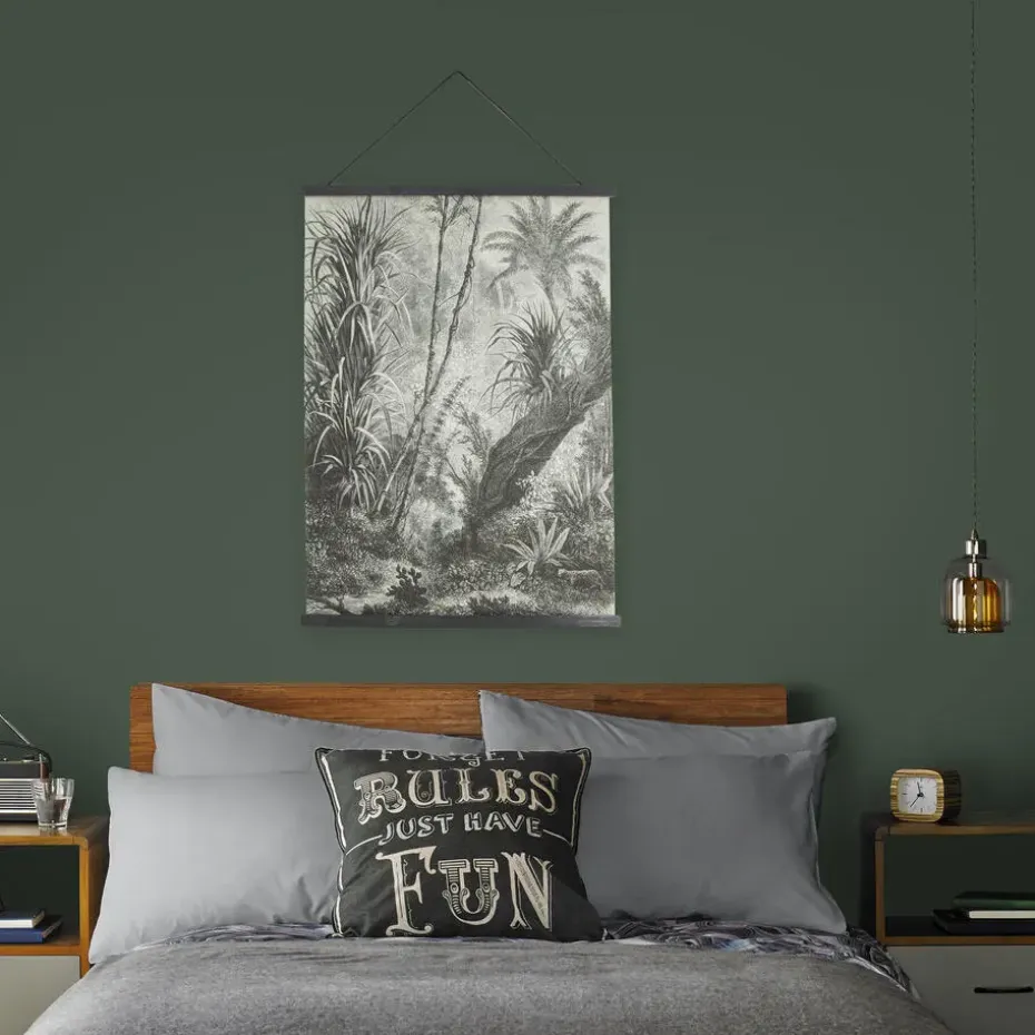 Art for the Home Jungle Amazone Textiel Poster 80x60 cm