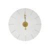 Art for the Home Klok Luxe wit en goud Hangende Klok Origami 60cm