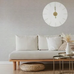 Art for the Home Klok Luxe wit en goud Hangende Klok Origami 60cm