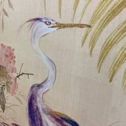 Art for the Home Reigers tussen Bloemen Japanse Stijl 100x54cm