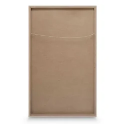 Art Frame Vrouw met bloemen - 118 x 70cm - Goudkleurig