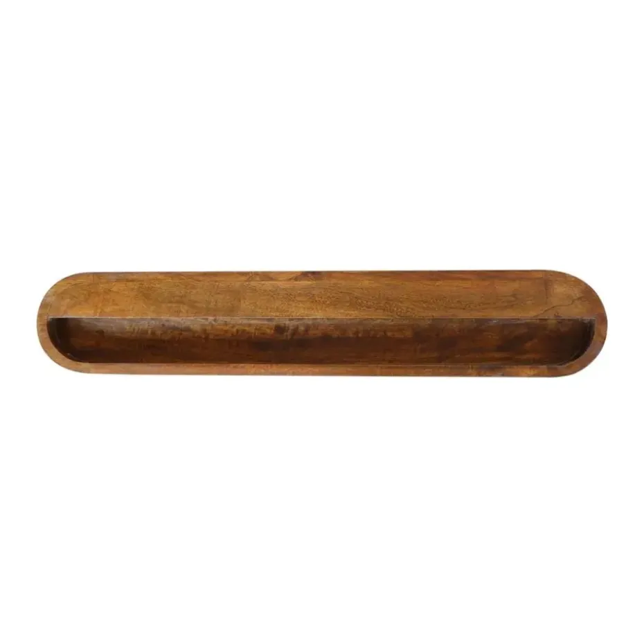 Artisan Furniture Solid hout Drijvende Kastanje Londen Sidetable
