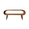 Artisan Furniture Solid hout Amaya Nordic Stijl Eikenlook Salontafel