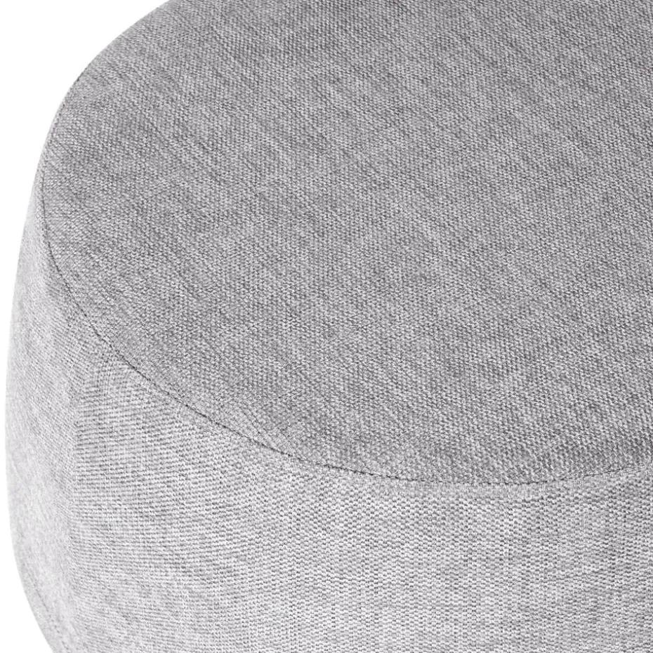 ASHTON - Bankje - Lichtgrijs - Polyester