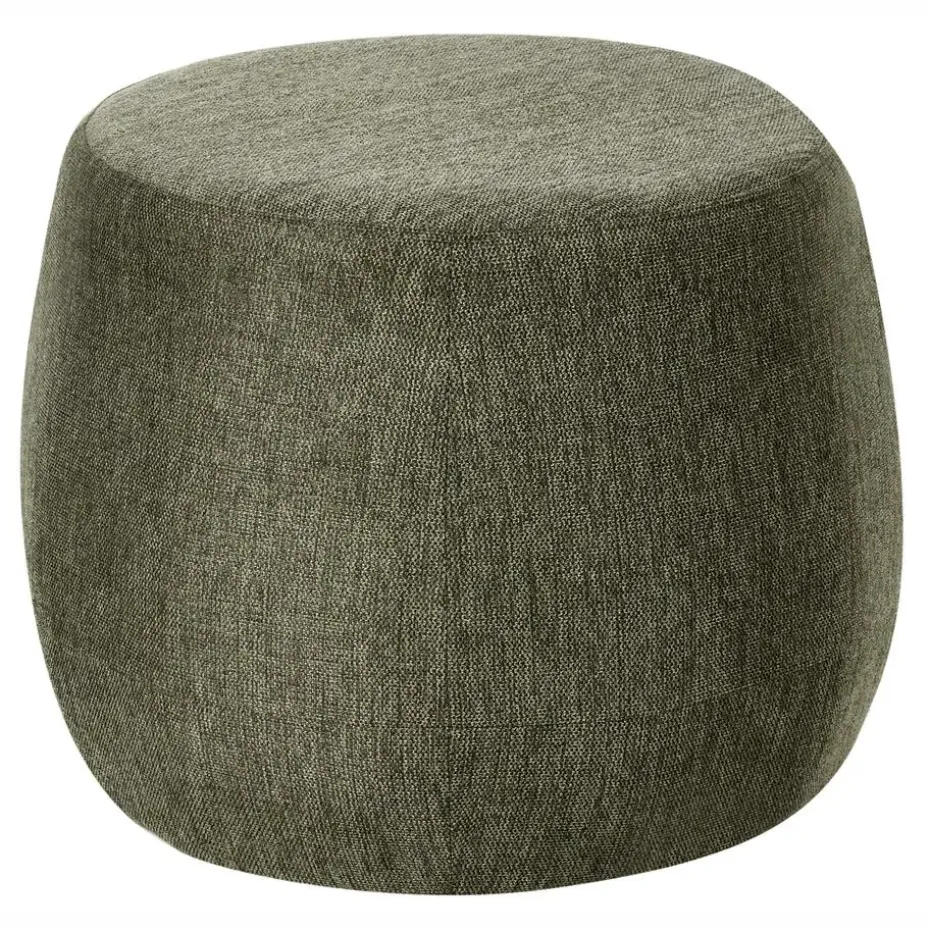 ASHTON - Poef - Groen - Polyester