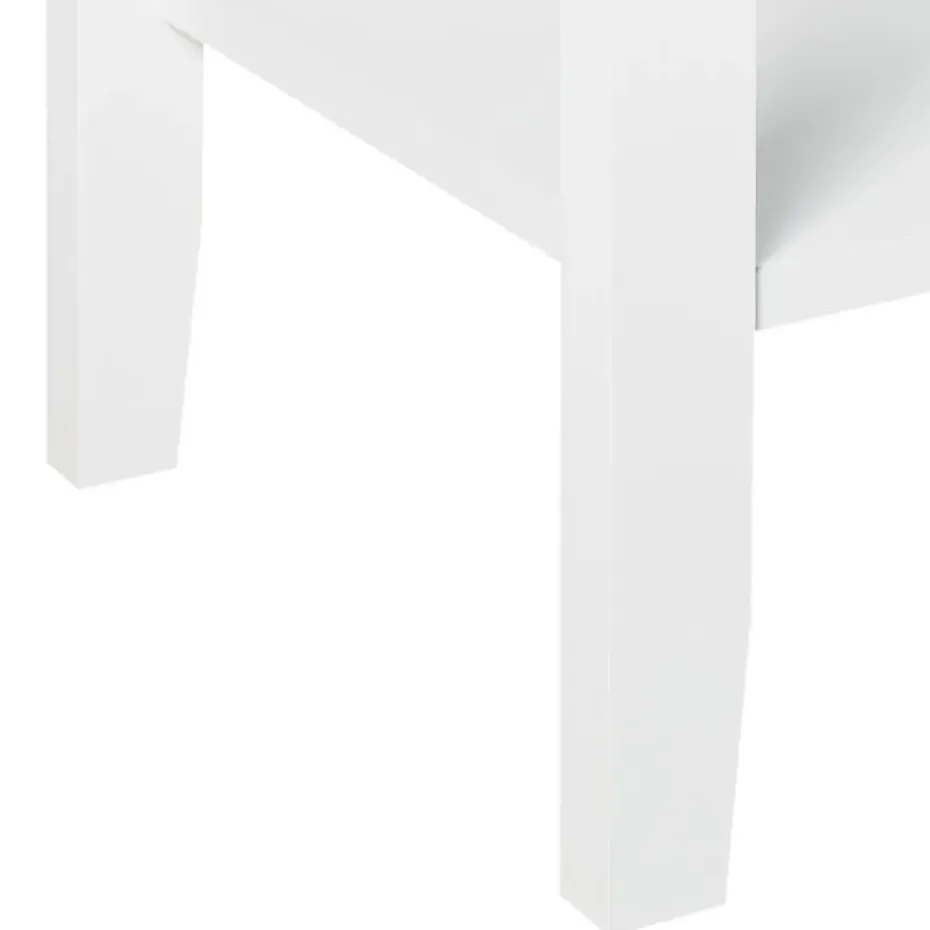 ASSISI - Nachtkastje 1 lade - Wit - MDF