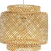 Atmosphera - Hanglamp gevlochten - Bamboe - Naturel