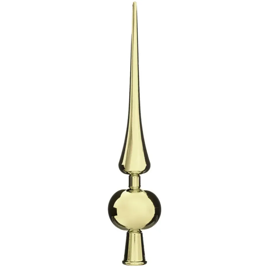 Atmosphera - kerstpiek - goud - kunststof- 28 cm