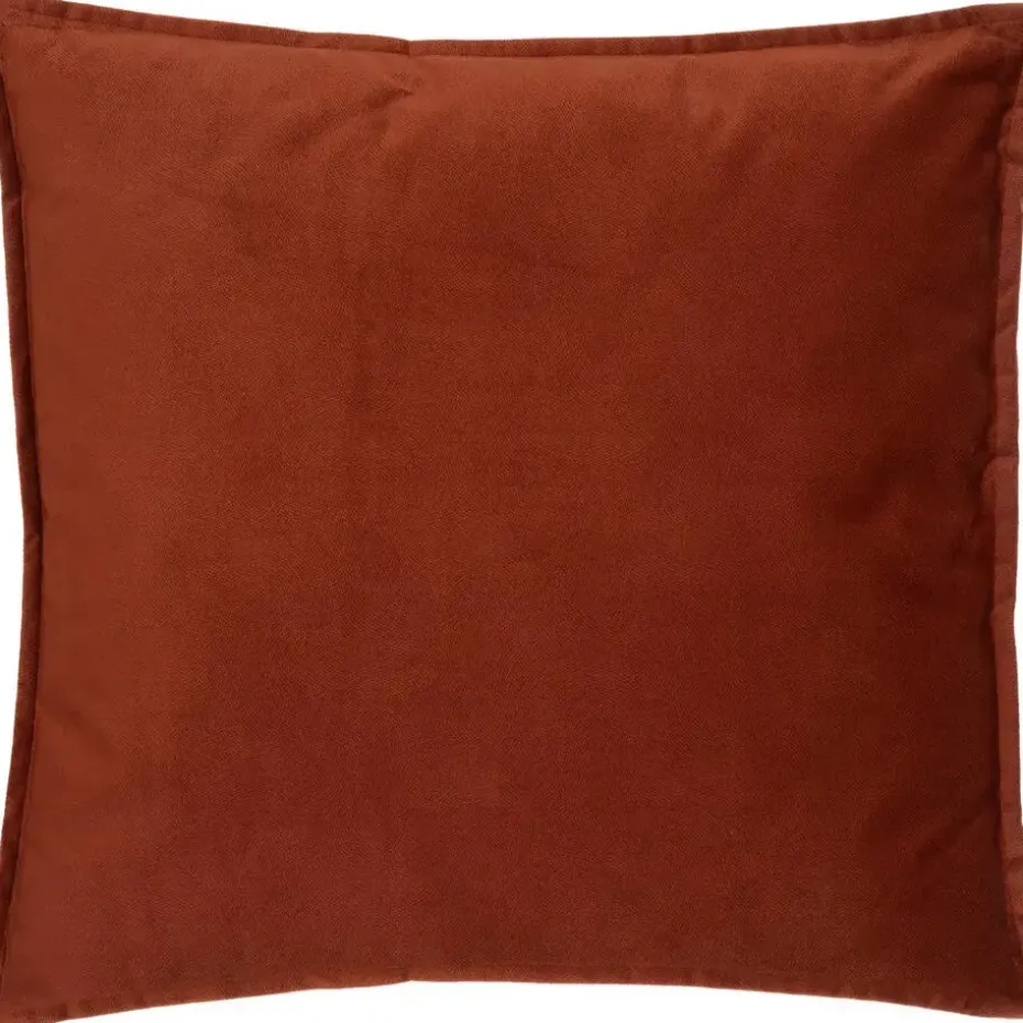 Atmosphera Bank/sierkussens Sophia - 45 x 45 cm - Terracotta
