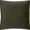 Atmosphera Bank/sierkussens Sophia - 45 x 45 cm - olijfgroen