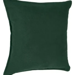 Atmosphera Bank/sierkussens Sophia - 45 x 45 cm - donkergroen