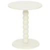 Atmosphera Bijzettafeltje Bologna - wit - D38x H46 cm - MDF