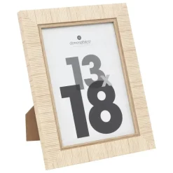 Atmosphera Fotolijstje - foto 13 x 18 cm - beige - mdf/glas