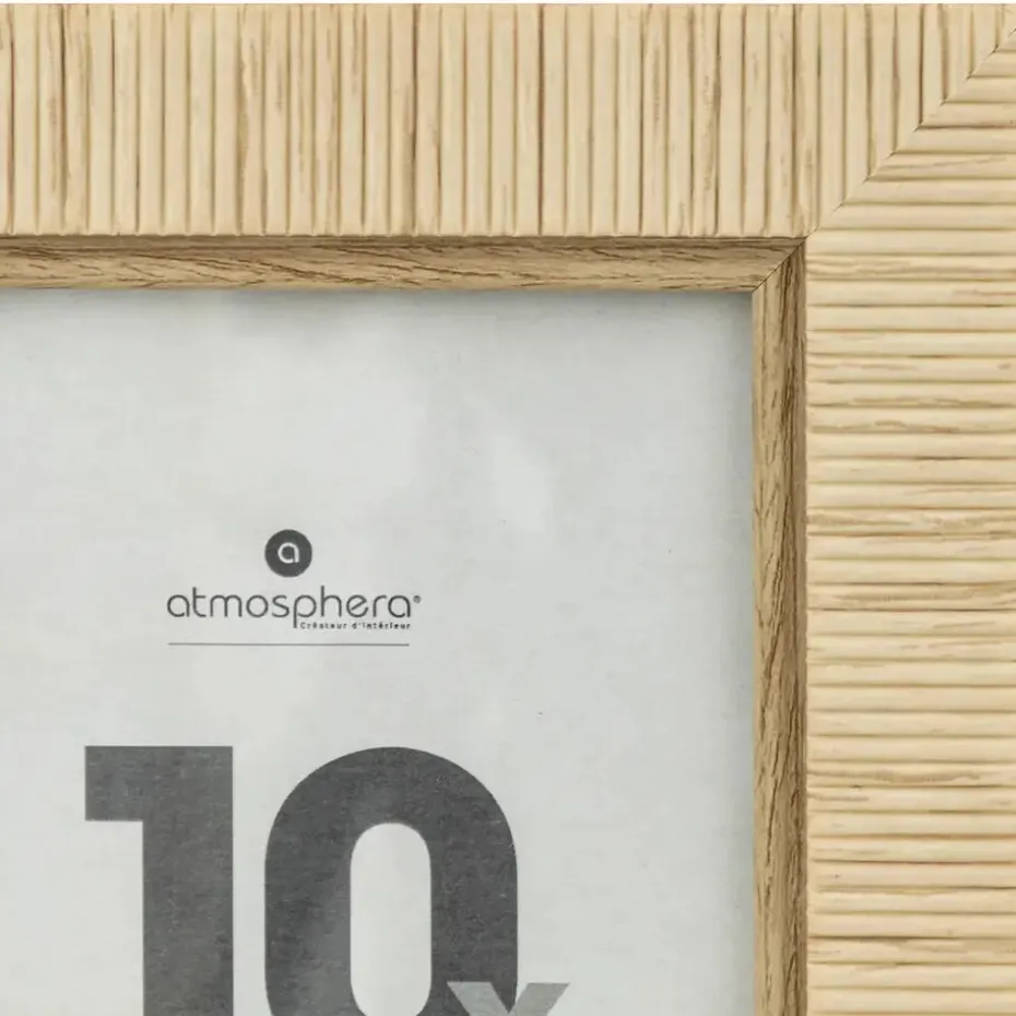 Atmosphera Fotolijstje - foto 10 x 15 cm - beige - mdf/glas